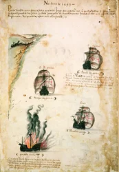 1497年に「Libro das Armadas」からバスコダガマ（1469〜1524年頃）に出発